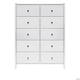 Комод Leset Нирита/Хайди, 10 ящиков, Белый