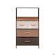 Комод Leset Локи 4 ящ., Коричневый, Бежевый