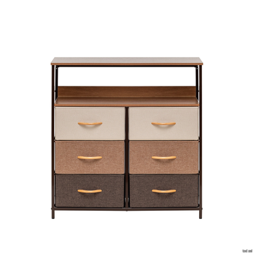Комод Leset Локи 6 ящ. с полкой