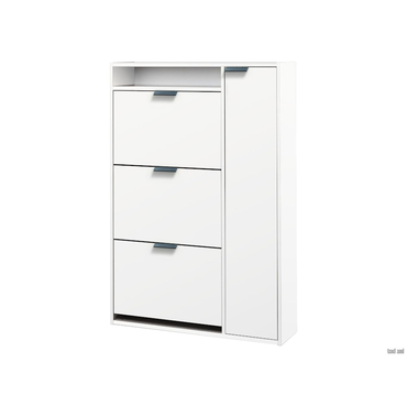 Обувница Вентал Арт Комфорт ШК-3 Белый Белый