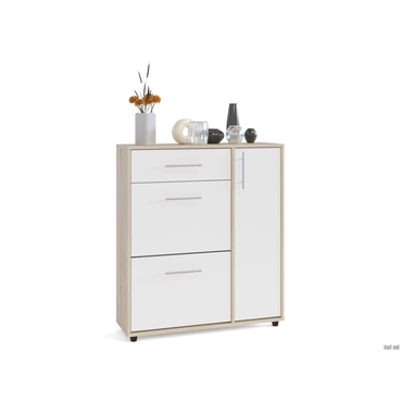 Обувница Сокол ТП-4 Дуб Сонома / Белый Дуб Сонома / Белый