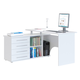 Компьютерный стол Сокол КСТ-109 Белый Левая Белый