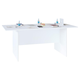 Стол для переговоров Сокол СПР-05 Белый Белый