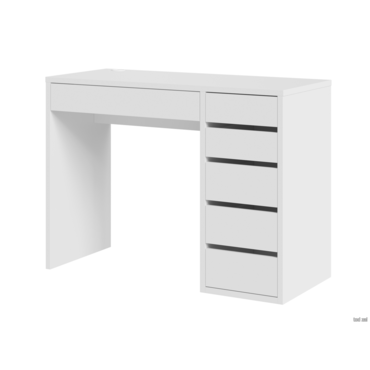 Письменный стол todzal Микки Белый Правая Белый