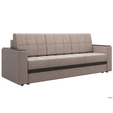 Прямой диван todzal Атланта Латте, велюр Латте, велюр