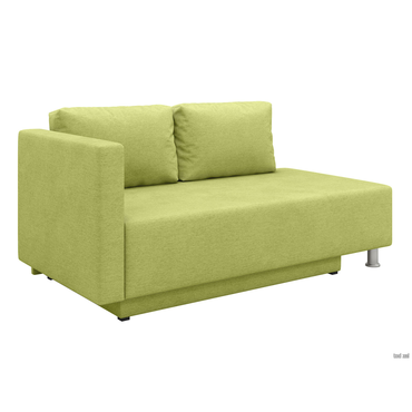 Прямой диван todzal Алекс Салатовый, рогожка Универсальное