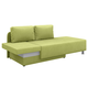 Прямой диван todzal Алекс Салатовый, рогожка Универсальное