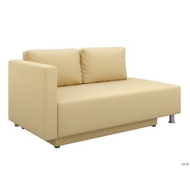 Прямой диван todzal Алекс Бежевый, экокожа Универсальное