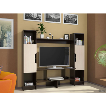 Гостиная МК СТИЛЬ Роксин Венге / Дуб Молочный Венге / Дуб Молочный