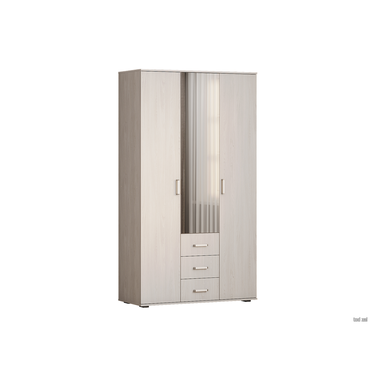 Распашной шкаф BTS Белла Белый ясень Белый ясень