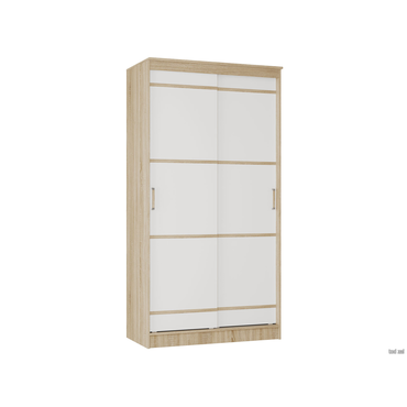 Шкаф-купе BTS Сакура Дуб Сонома / Белый Дуб Сонома / Белый