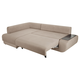 Угловой диван todzal Манхэттен Бежевый, велюр Слева