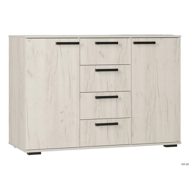 Комод BTS Оптима Дуб Крафт белый Дуб Крафт белый