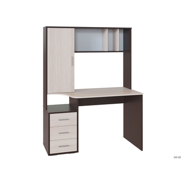 Компьютерный стол Сокол КСТ-16 Венге / Беленый дуб Венге / Беленый дуб