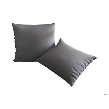 Аксессуар для дивана Мягкая Линия Микс Графит, велюр Графит, велюр