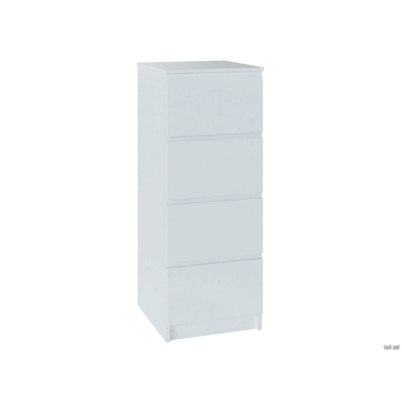 Комод Сокол Вайт 4 Белый Белый