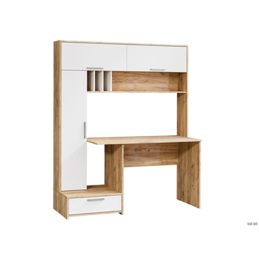 Компьютерный стол Моби Лайт Дуб золотой / Белый Дуб золотой / Белый