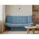 Прямой диван todzal Лесли Синий, рогожка Синий, рогожка