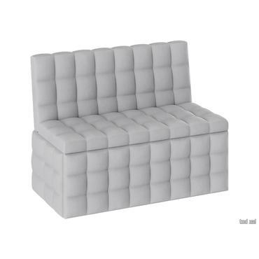 Кухонный диван Budunov Group Темпо Белый, экокожа Белый, экокожа