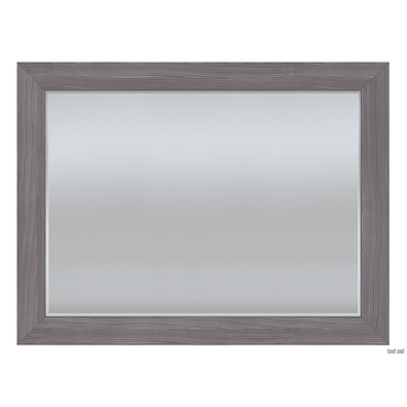 Настенное зеркало Кураж Парма Нео 22 Лиственница темная / Экокожа дила Лиственница темная / Экокожа дила