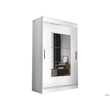 Шкаф-купе Эра Сонет Белый гладкий Белый гладкий