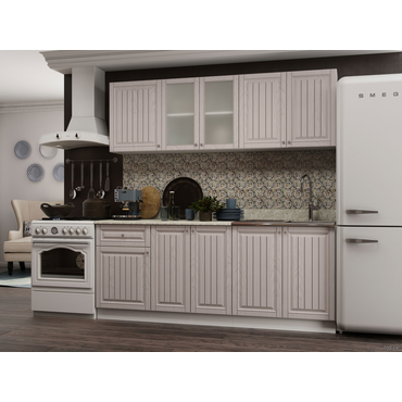 Кухонный гарнитур Эра Хозяюшка 200 см Мускат Мускат