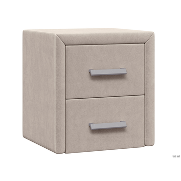 Прикроватная тумбочка todzal Женева Кремовый, велюр Кремовый, велюр