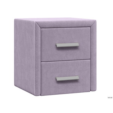 Прикроватная тумбочка todzal Женева Лаванда, велюр Лаванда, велюр