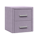 Прикроватная тумбочка todzal Женева Лаванда, велюр Лаванда, велюр
