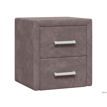 Прикроватная тумбочка todzal Женева Какао, велюр Какао, велюр