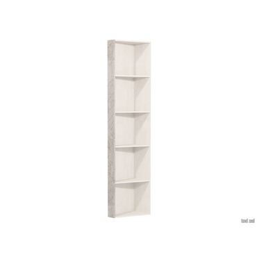 Стеллаж Моби Амелия 13.140 Шелковый камень / Бетон Чикаго беж Шелковый камень / Бетон Чикаго беж