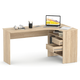 Письменный стол Сокол Бруклин Дуб Сонома Правая Дуб Сонома
