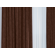 Шторы Ми Текстиль Римини 7 Коричневый, блэкаут Коричневый, блэкаут
