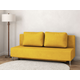 Прямой диван todzal Парма Горчичный, велюр Горчичный, велюр