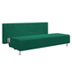 Прямой диван todzal Парма Зеленый, велюр Зеленый, велюр