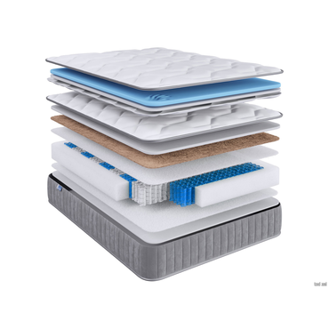 Матрас Основа Снов Ново с топпером и эффектом памяти Белый 160х200 см