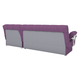Угловой диван todzal Мальта Сливовый, шенилл Сливовый, шенилл