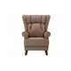 Кресло Элегия Лори Латте, микровелюр Орех