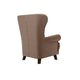 Кресло Элегия Лори Латте, микровелюр Орех