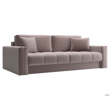 Прямой диван todzal Ланкастер Светло-коричневый, велюр Светло-коричневый, велюр