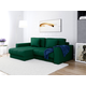 Угловой диван todzal Ланкастер Зеленый, велюр Универсальное