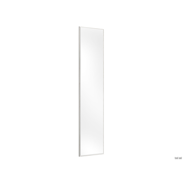 Аксессуар для корпусной мебели Анрэкс Пракс Белый / Зеркало Для прямых шкафов