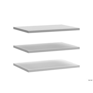 Аксессуар для корпусной мебели Анрэкс Пракс Белый 35 см