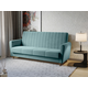 Прямой диван Сильва Эссен Мята, велюр Мята, велюр