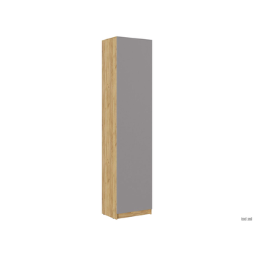 Распашной шкаф МК СТИЛЬ Бостон Дуб Крафт золотой / Серый шифер Дуб Крафт золотой / Серый шифер