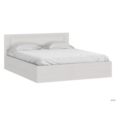 Двуспальная кровать СВ-Мебель Дублин Ясень Анкор светлый 160х200 см