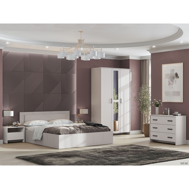 Спальный гарнитур СВ-Мебель Дублин Ясень Анкор светлый Ясень Анкор светлый