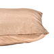 Декоративная подушка Ми Текстиль Абелия Светло-бежевый, велюр Светло-бежевый, велюр