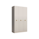 Распашной шкаф Кураж Капри Сатин Без зеркала