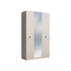 Распашной шкаф Кураж Капри Сатин С зеркалом
